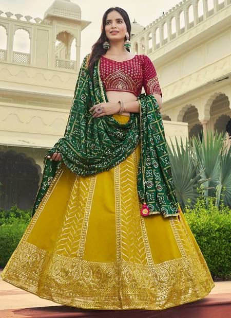 Flourecent Green Colour Bridesmaid Vol 23 Khushbu New Latest Designer Exclusive Ethnic Wear Lehenga Choli Collection 2195